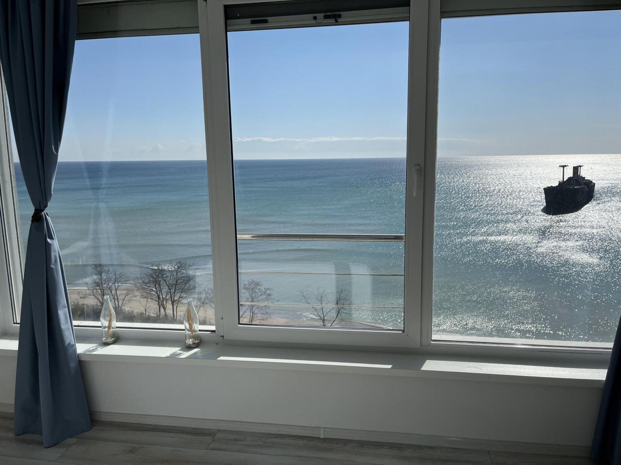 Apartament Costinesti Vedere Epava Lägenhet Exteriör bild